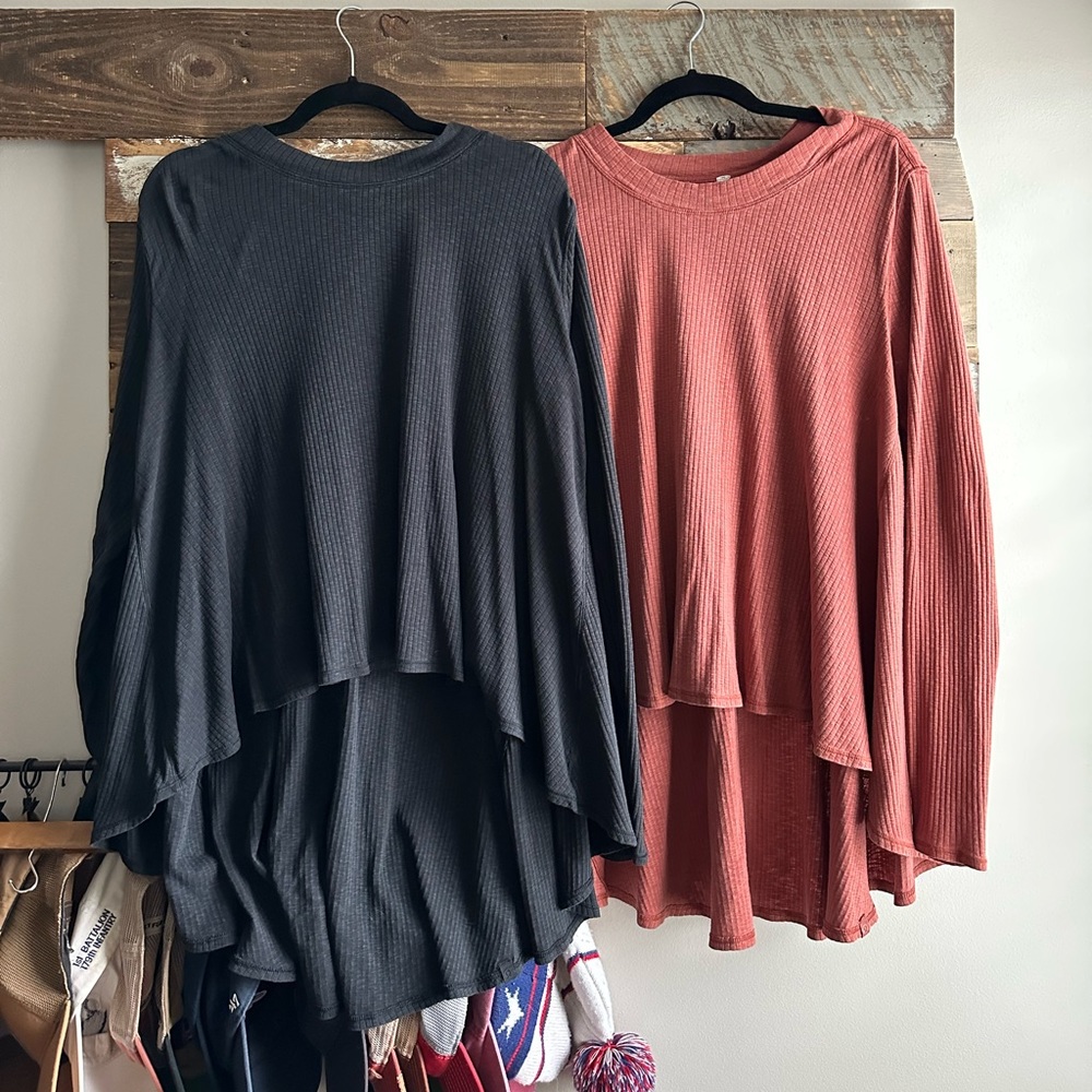 Lulu Lemon High Low Shirts